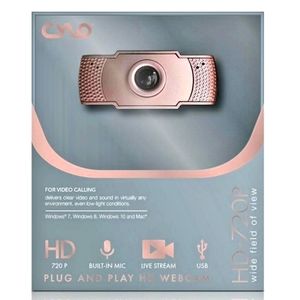 Metallic Cylo Gold Rose Webcam 720p full HD